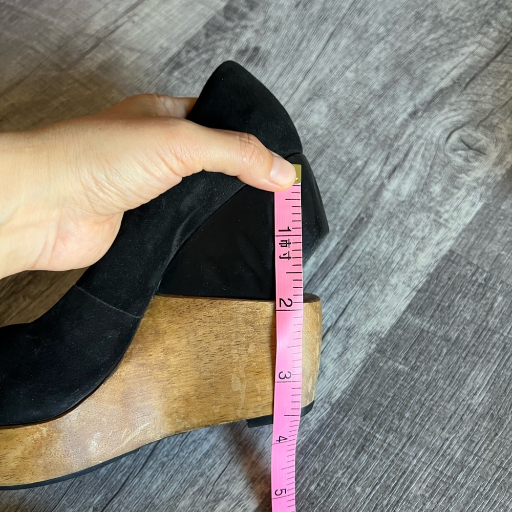 Rare Allsaints spitalfields Platform Wedges Shoes Size 38 - Picture 10 of 12